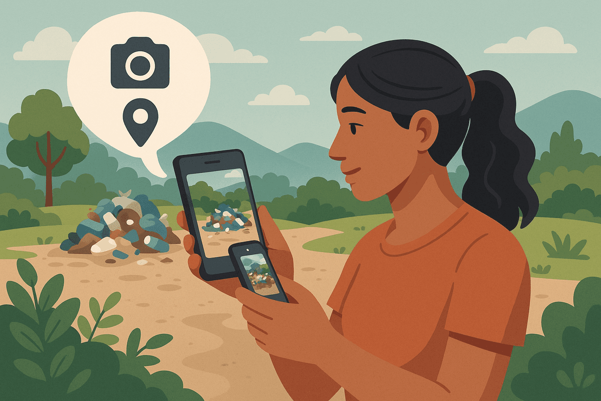 Community reporting illustration